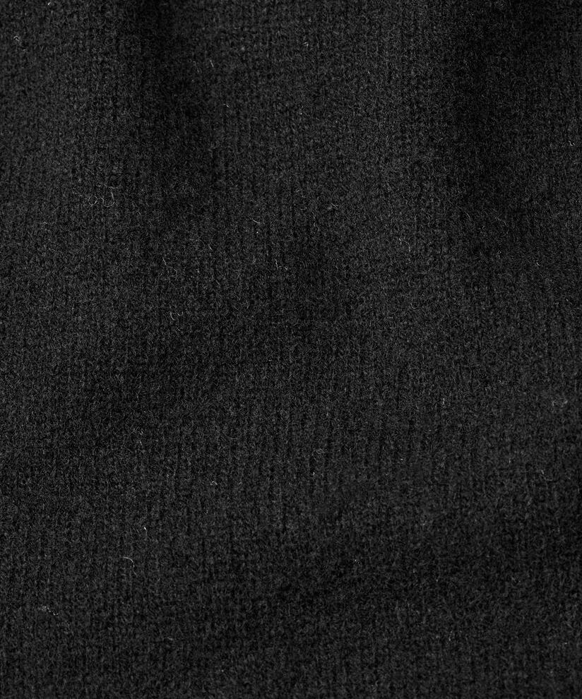 Nyrovia Woolen Dress, Black