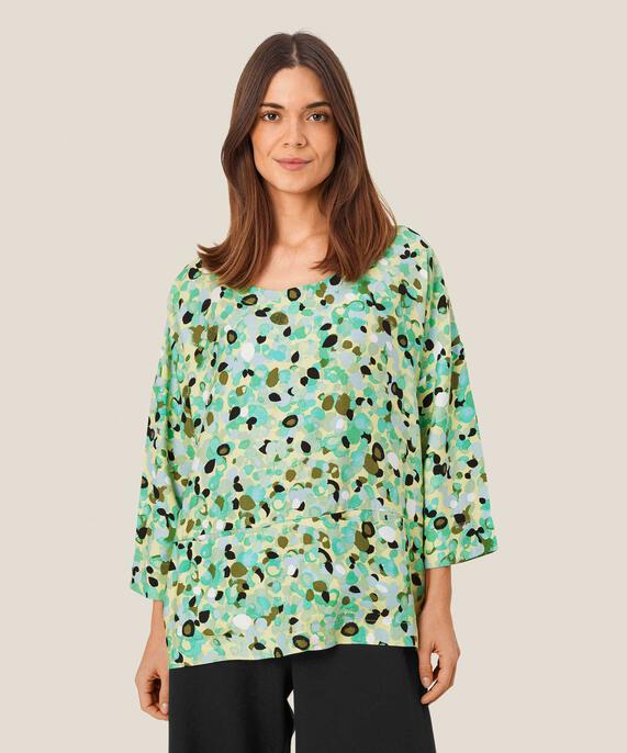 Bramila Blouse, Winter Green