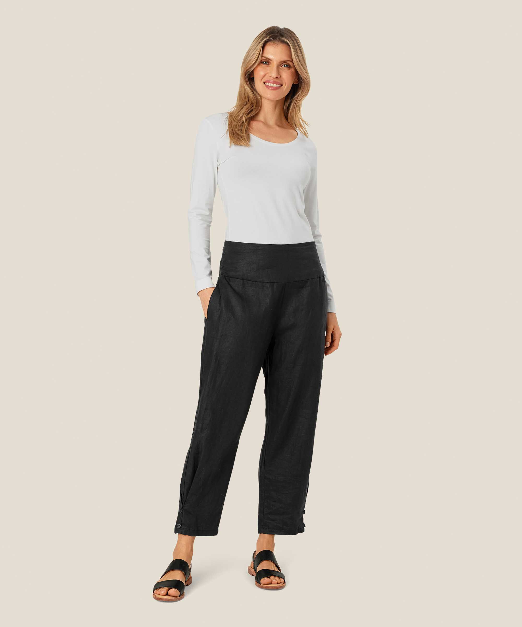 Penna Trousers, Black