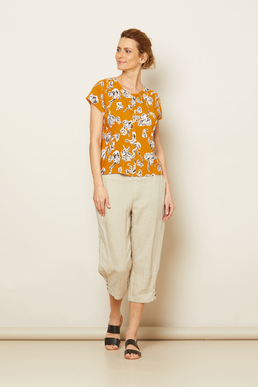 PEN TROUSERS, Natural