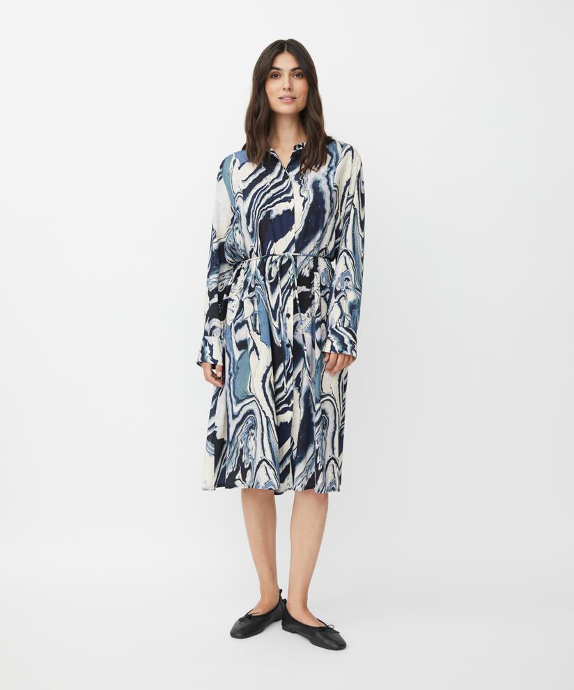 Neile Shirt Dress, Wisteria