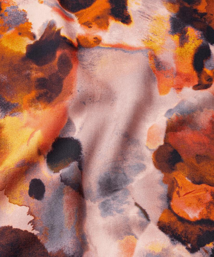 Degana Blouse, Spicy Orange