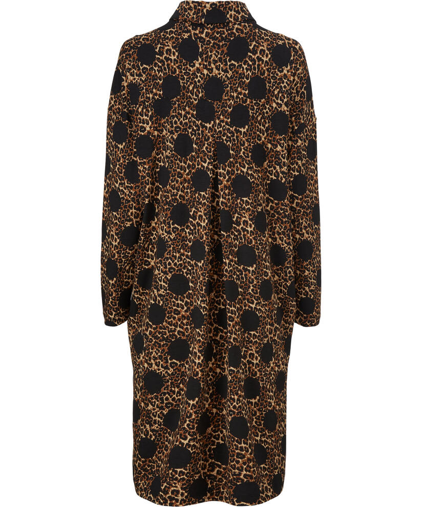 NITZINA JERSEY SHIRT DRESS, Monk's Robe