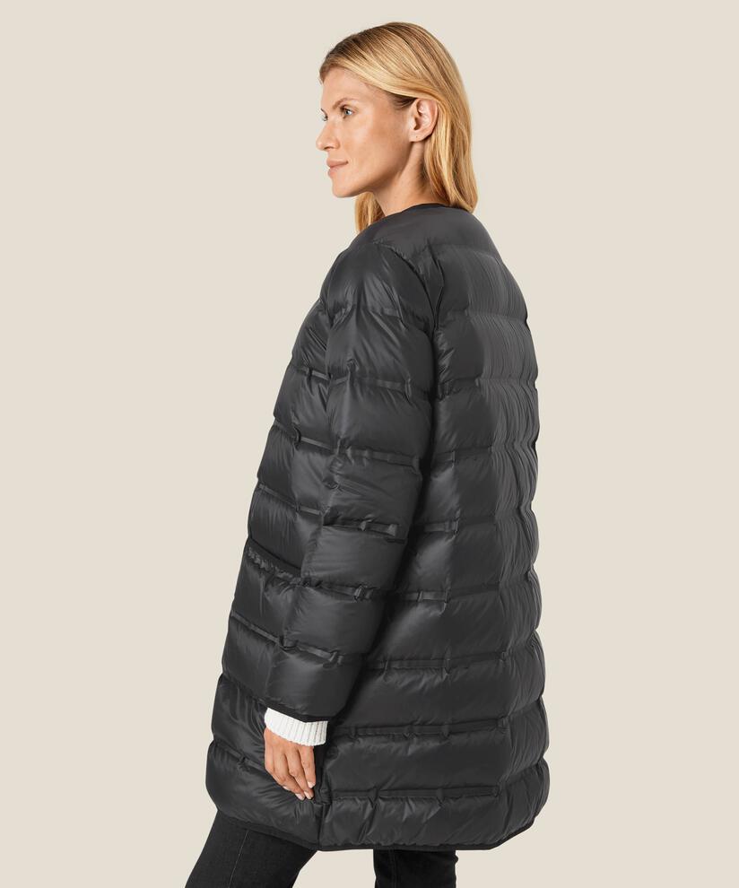 Tuvani Down Coat, Black