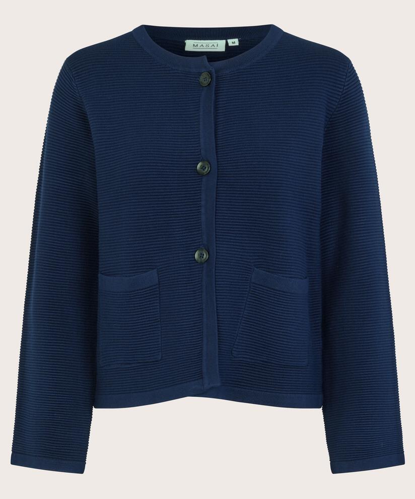 Luschia Cardigan, Maritime Blue