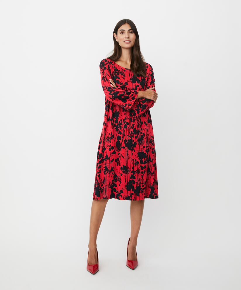 Nutappa JERSEY Dress, Scarlet Sage