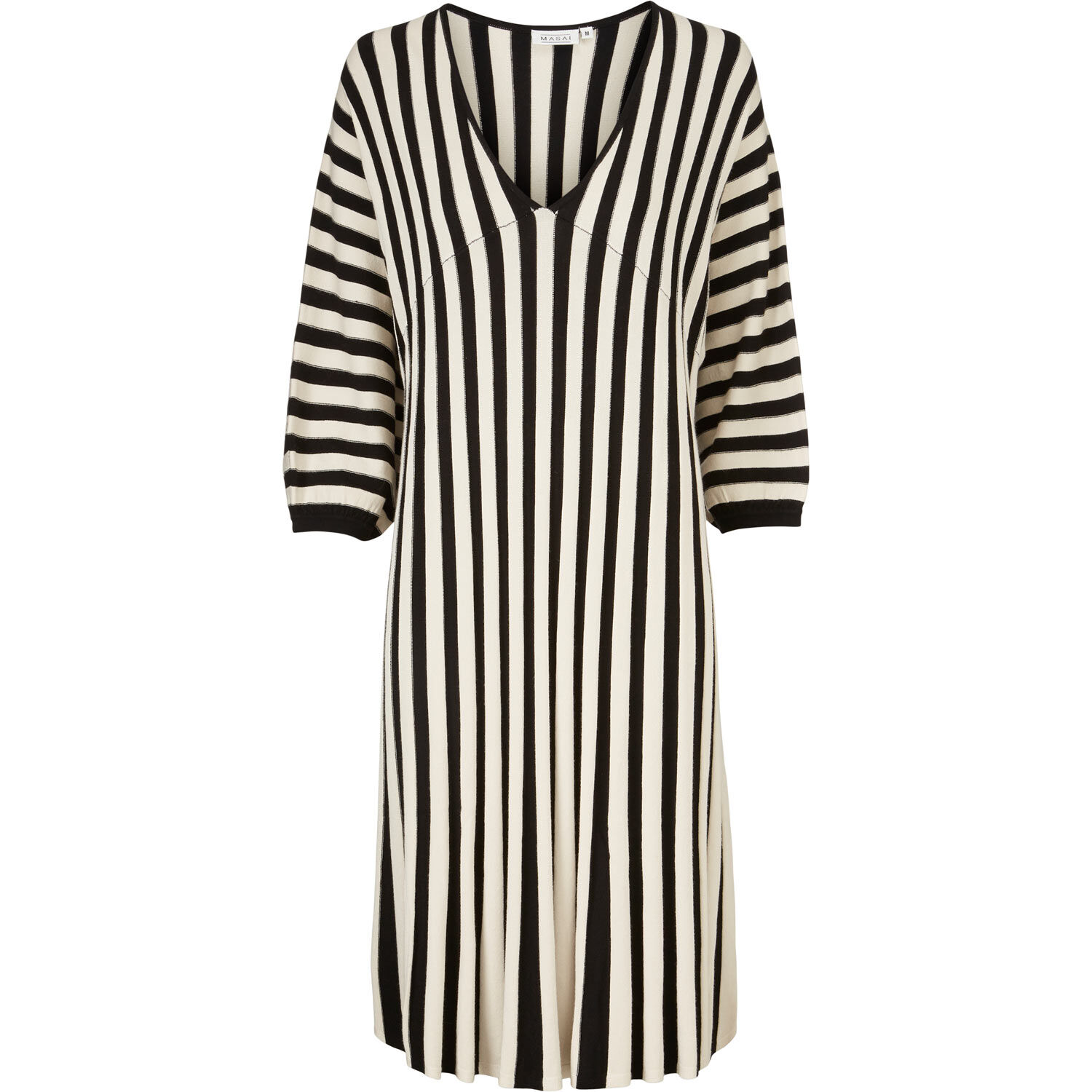 NAVANA DRESS, Black/Whc