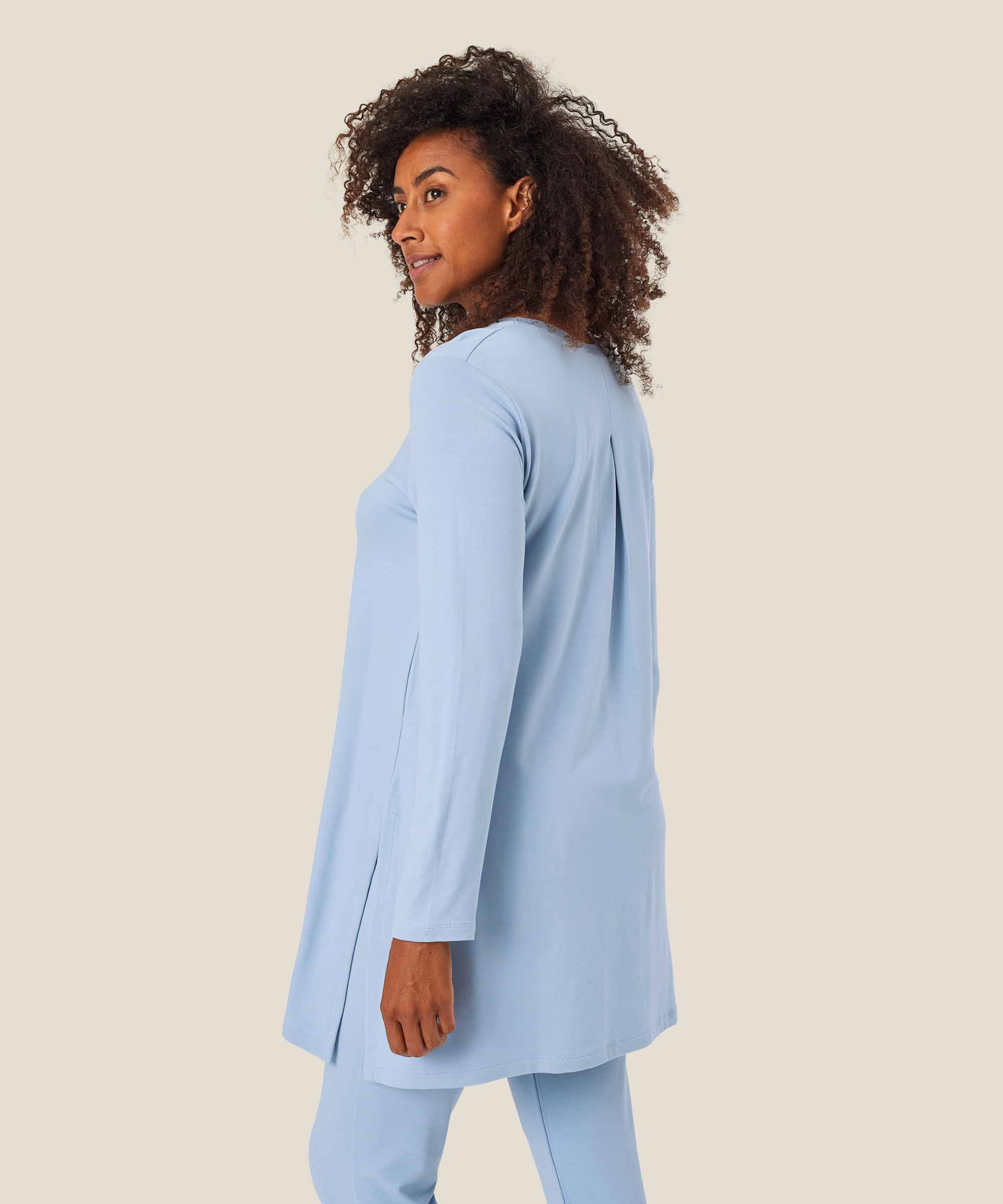 Glowie JERSEY Tunic, Blue Fog