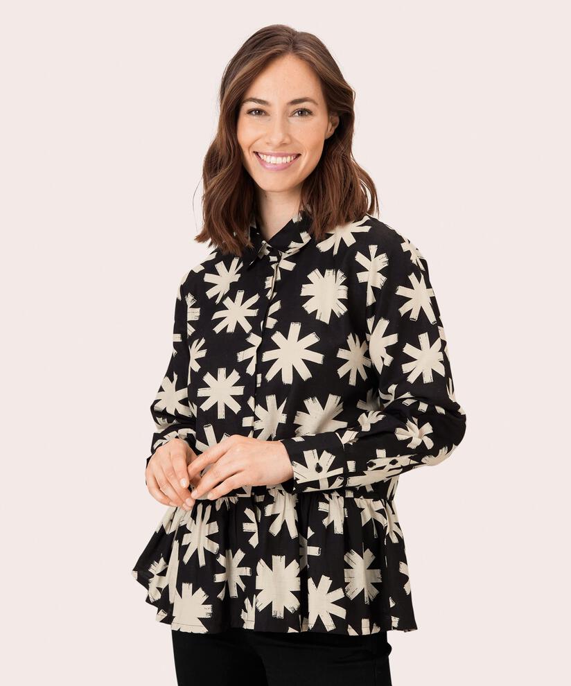 Idana Shirt, Black, hi-res
