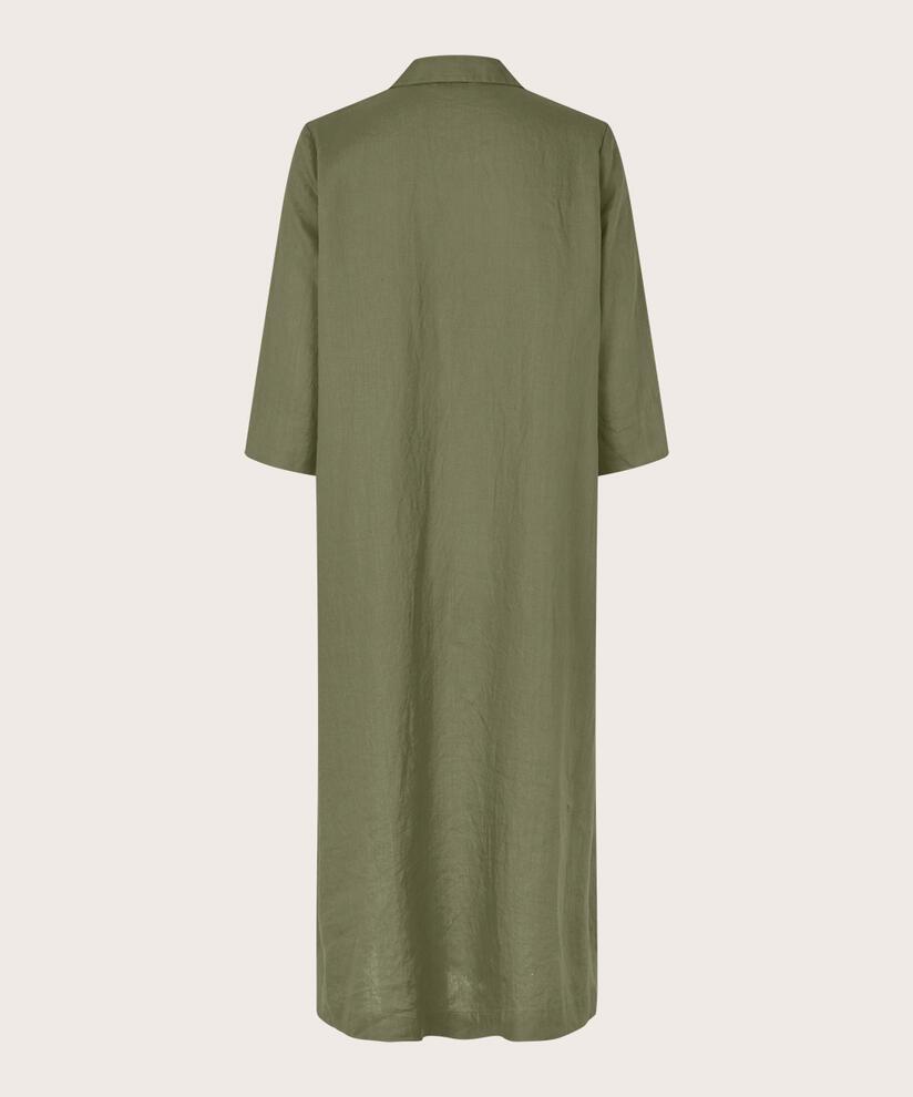 Nikeeta Dress, D. Lichen Green