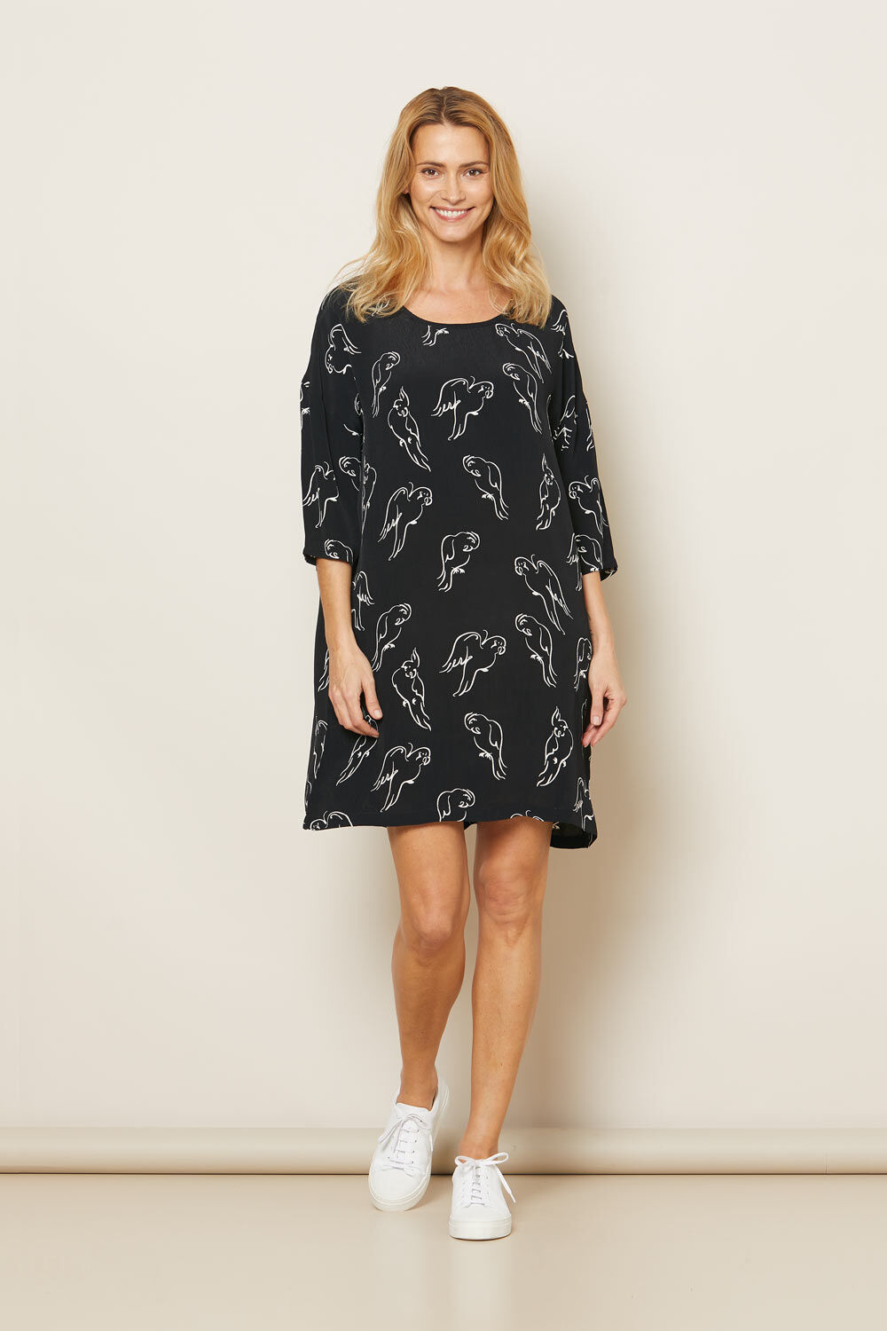 NITASSA DRESS, Black