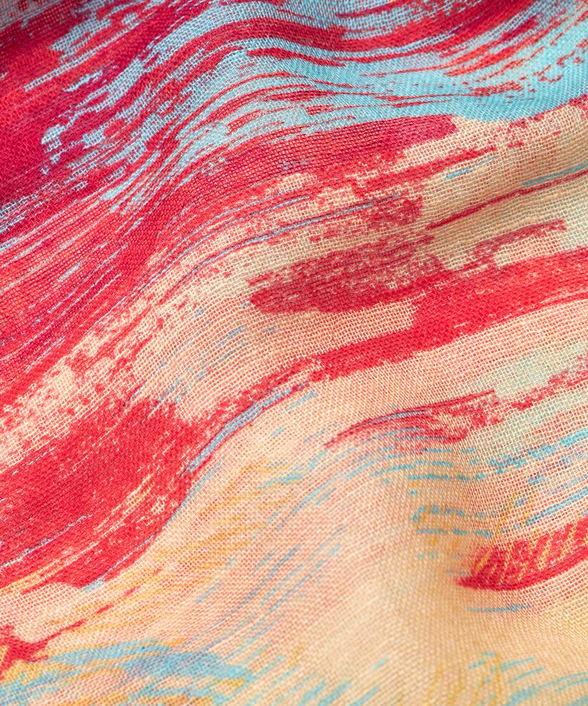 Abello Scarf, Persian Red