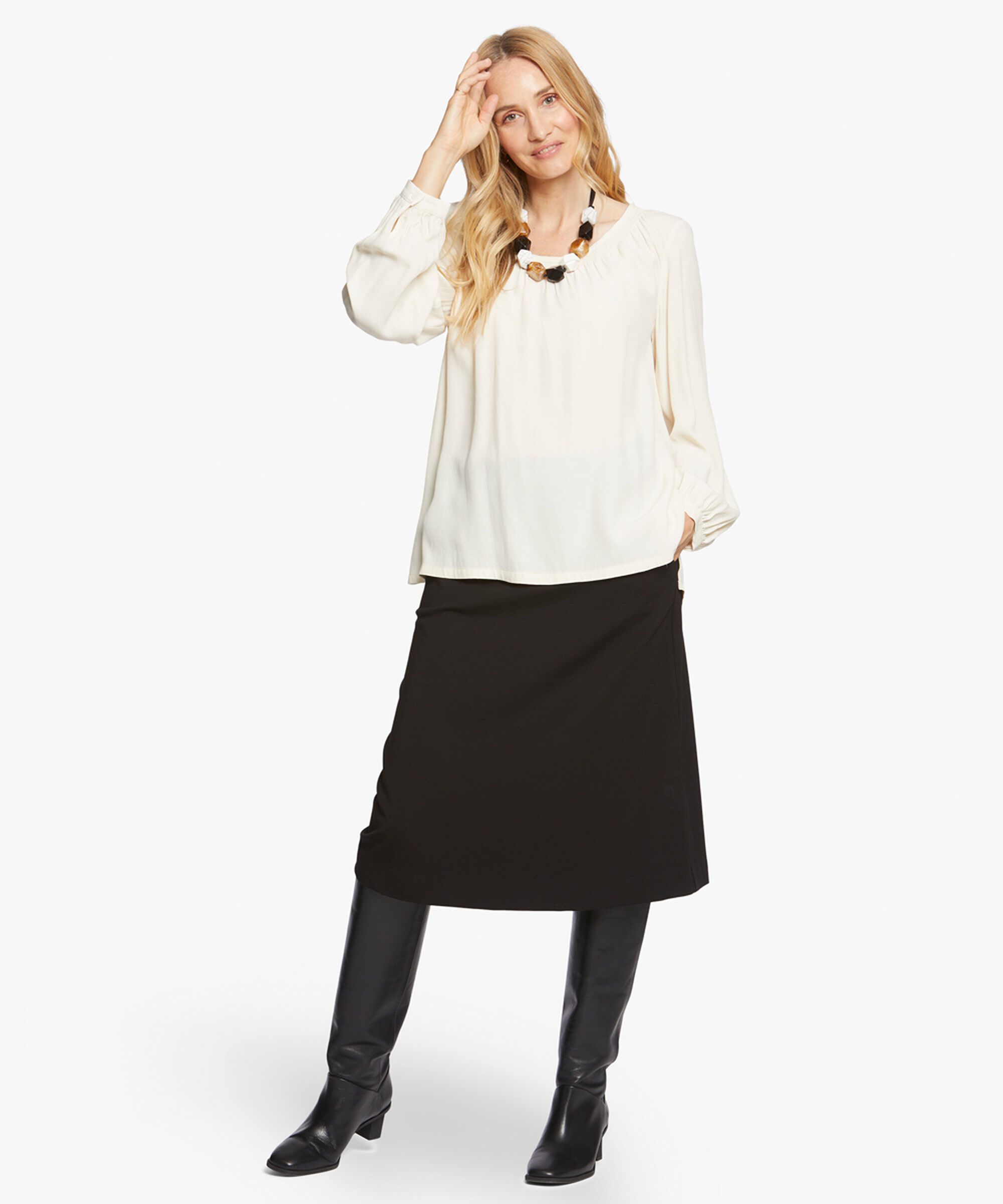 SARITA SKIRT, Black