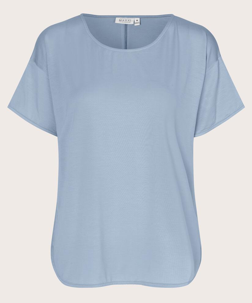 Binja JERSEY Top, Blue Fog