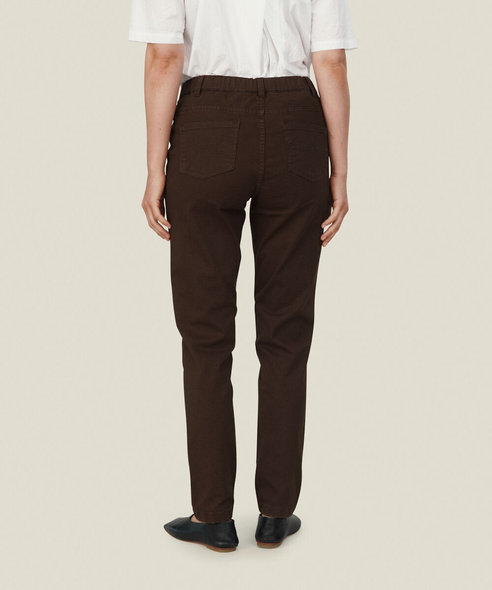 PAPIA TROUSERS, Chestnut