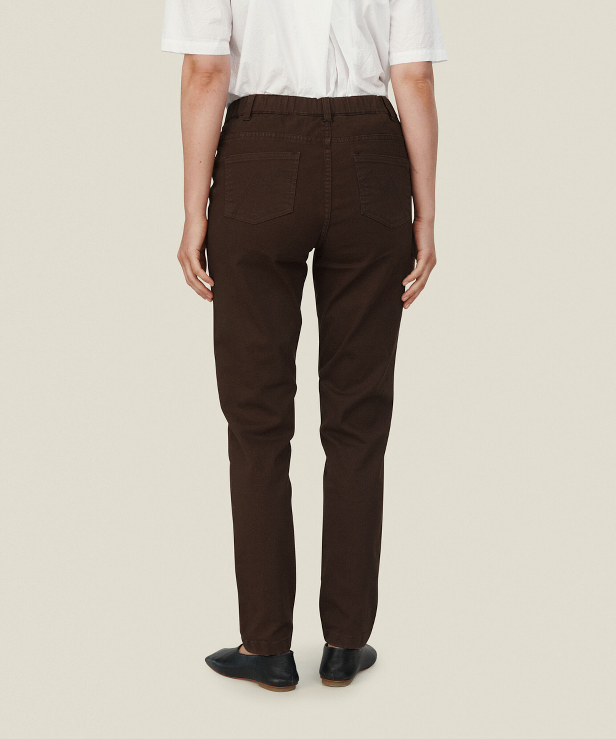 PAPIA TROUSERS, Chestnut