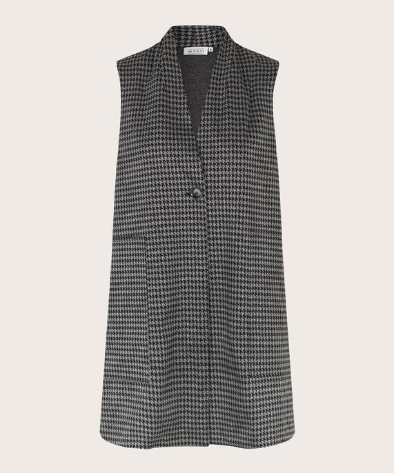 Jorgine JERSEY Waistcoat, Black