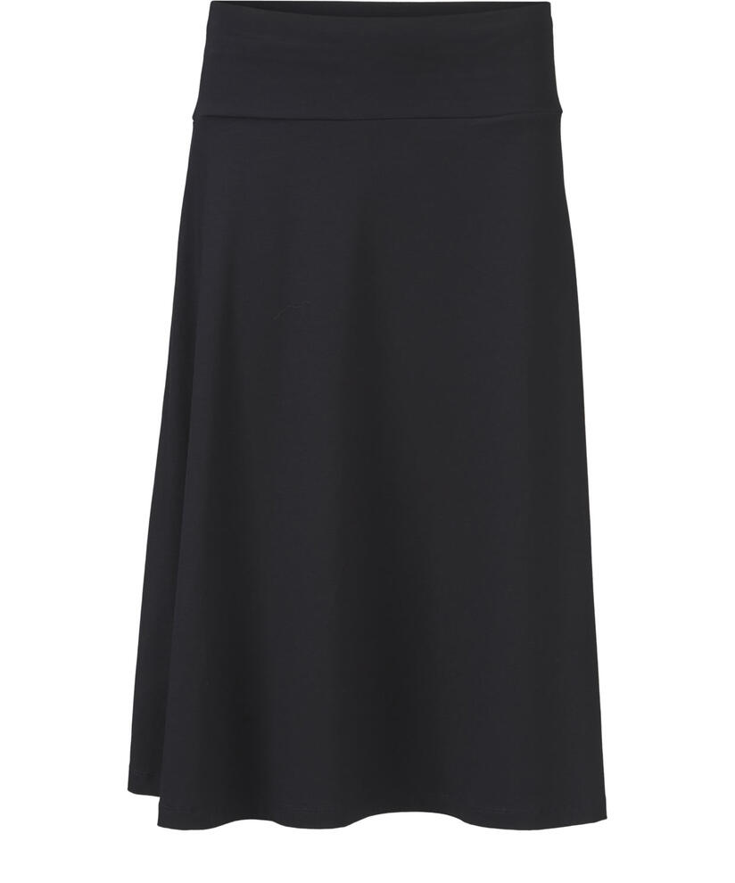 SABA JERSEY SKIRT, Black, hi-res