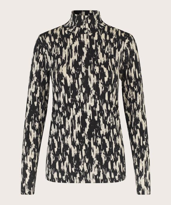 Brooklyn JERSEY Top, Black