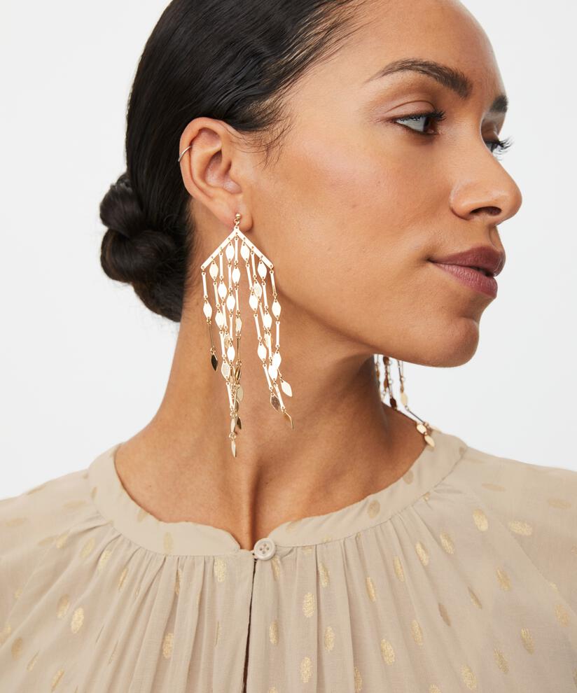 Rovela Earrings, Gold