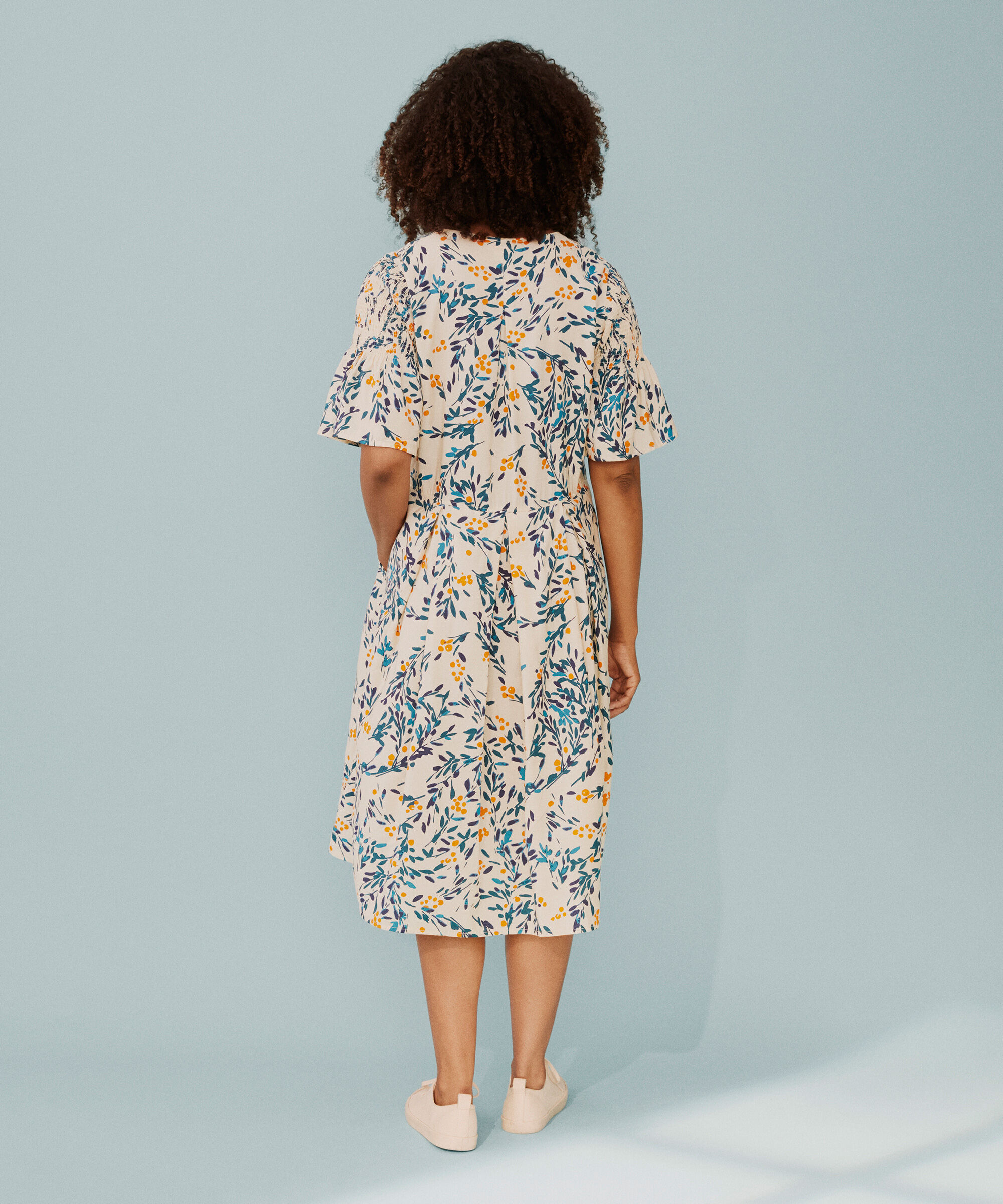 Otilia Dress, Russ Orange