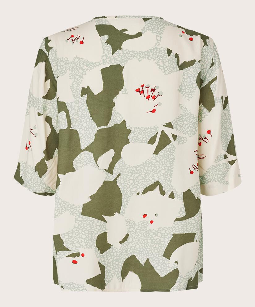 Dusya Blouse, Frosty Green
