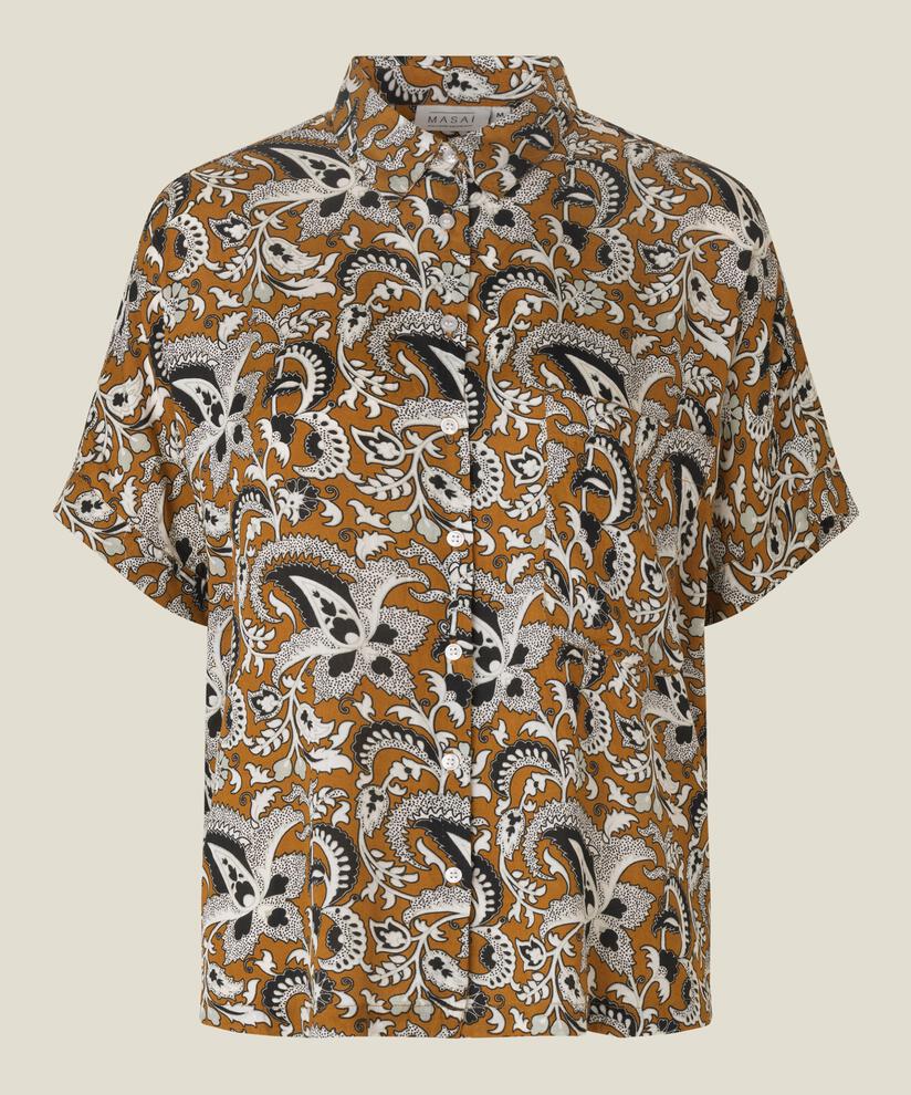 ISENIS SHIRT, Bronze Brown, hi-res