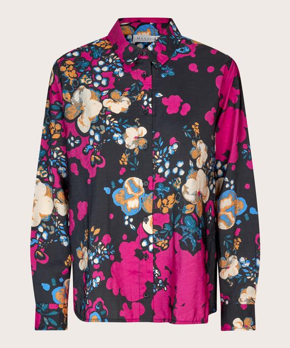 Imma Shirt, Fuchsia Red