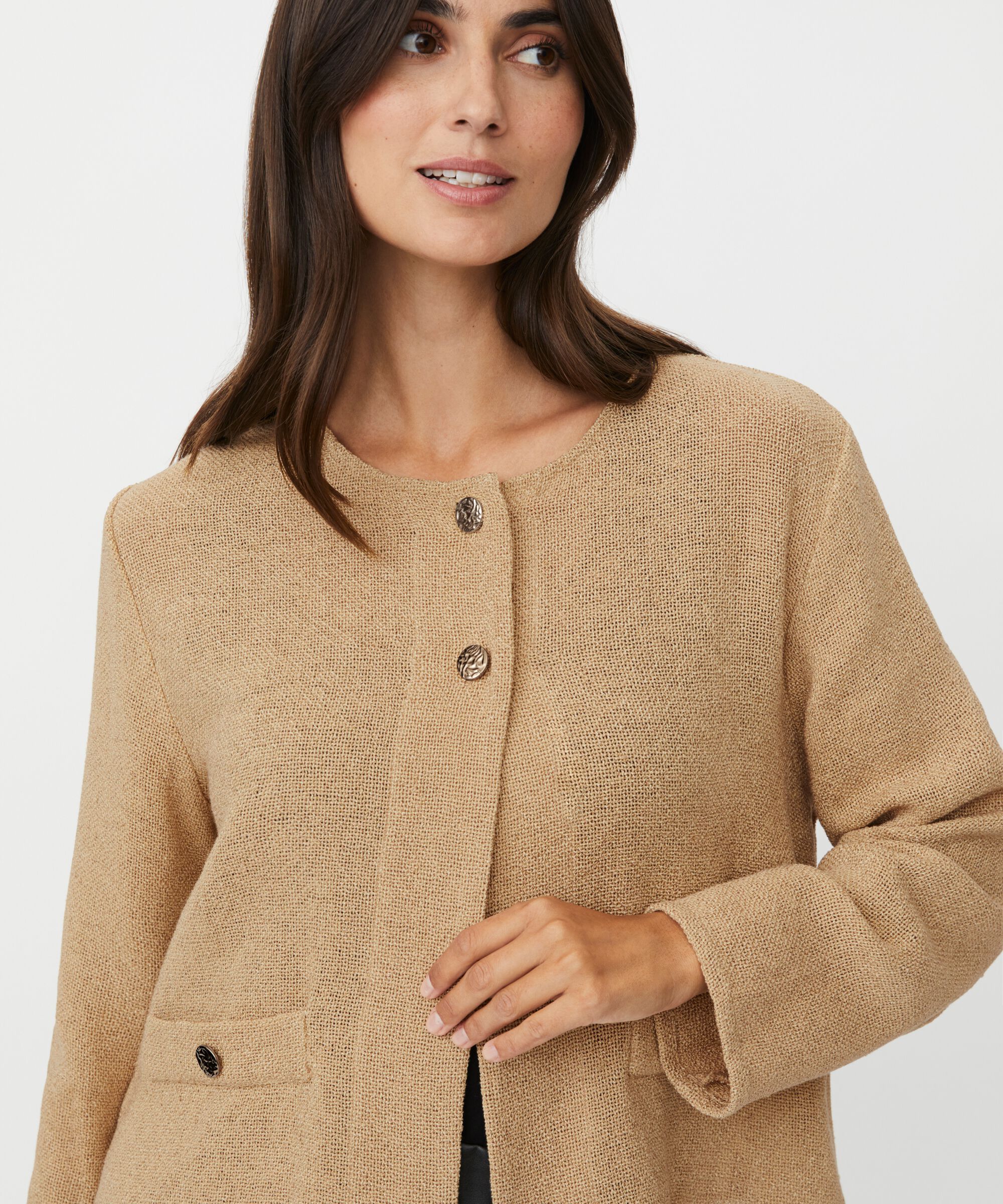 Julithra Jacket, Travertine