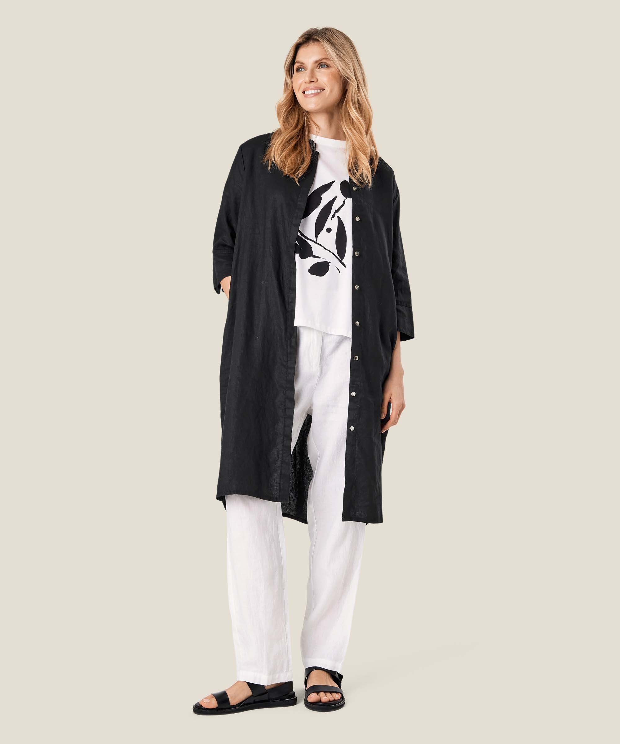 Nimes Dress, Black