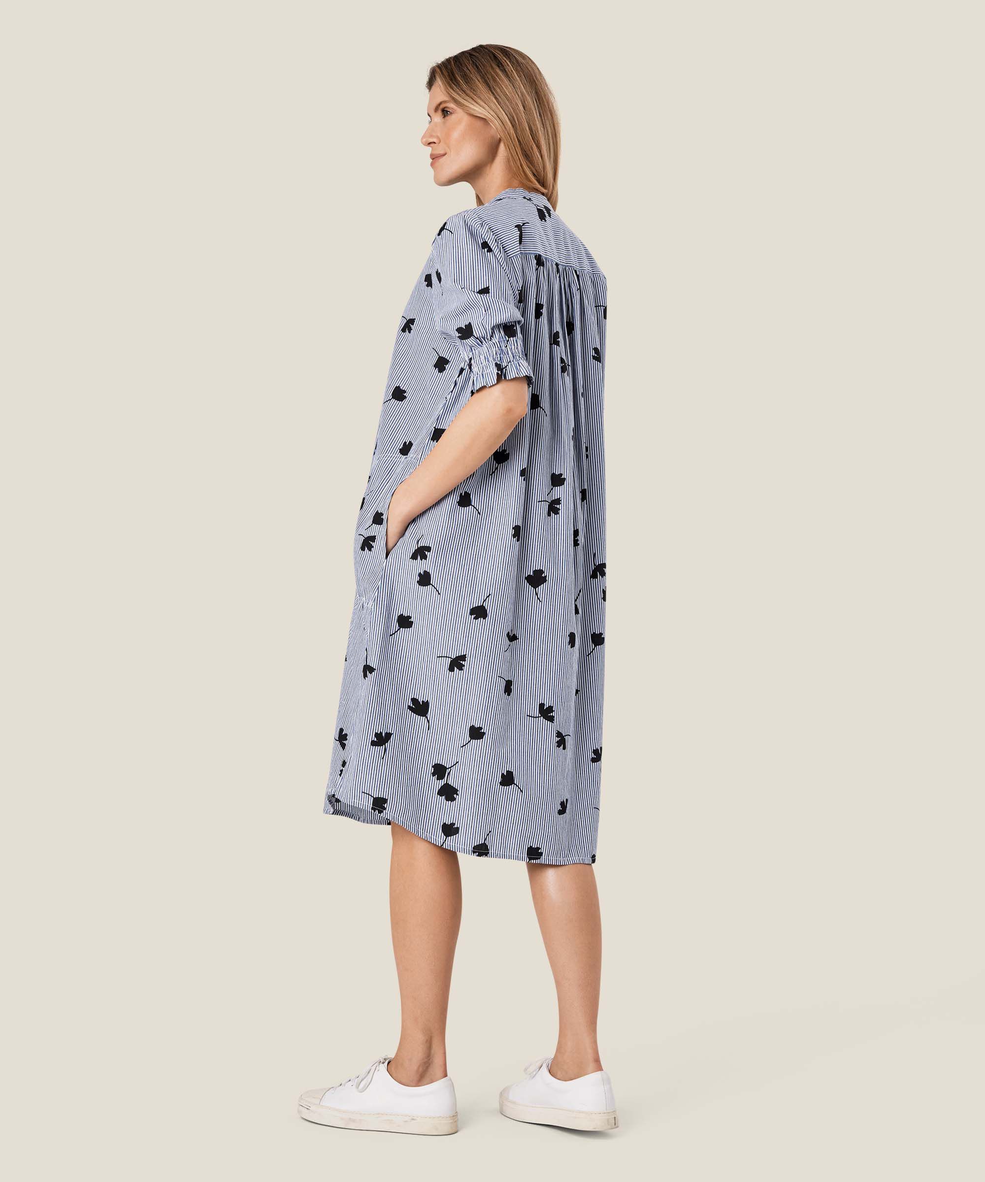 Nomi Dress, Maritime Blue