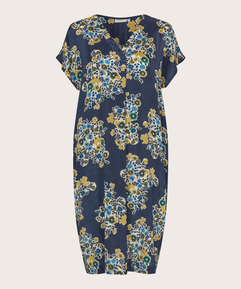 Odetto Dress, Mood Indigo