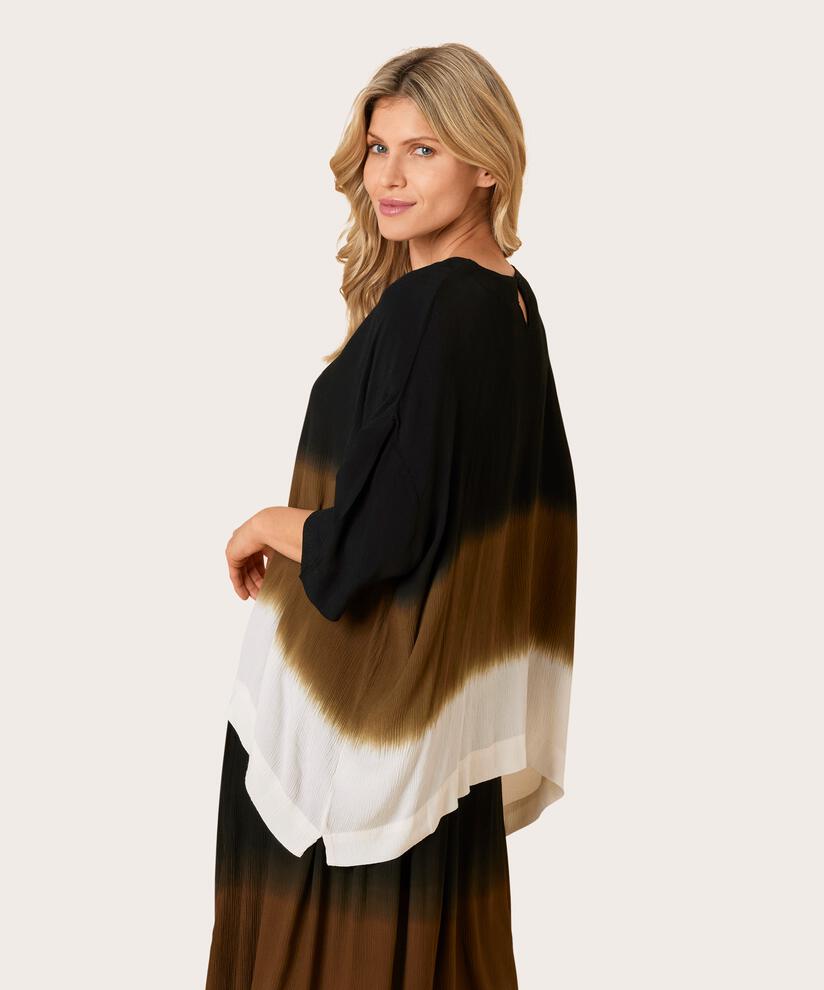 DEGANA BLOUSE, Bronze Brown, hi-res