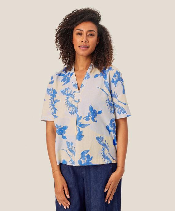 Dukami Blouse, Heather