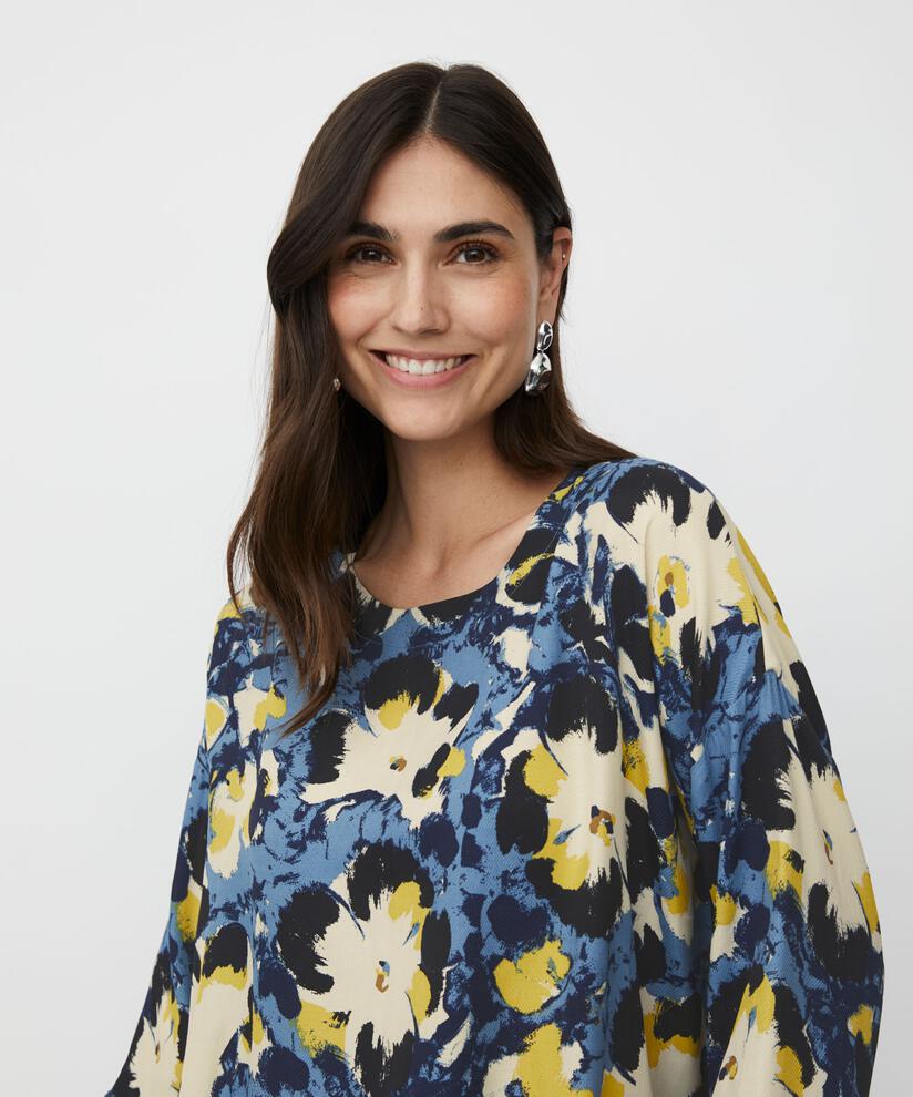 Becca Blouse, Proven Blue