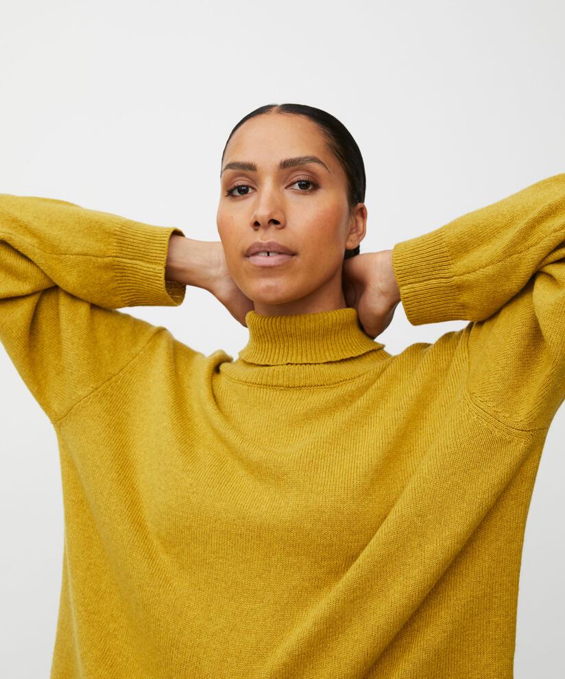Faricka Pullover, Golden Green