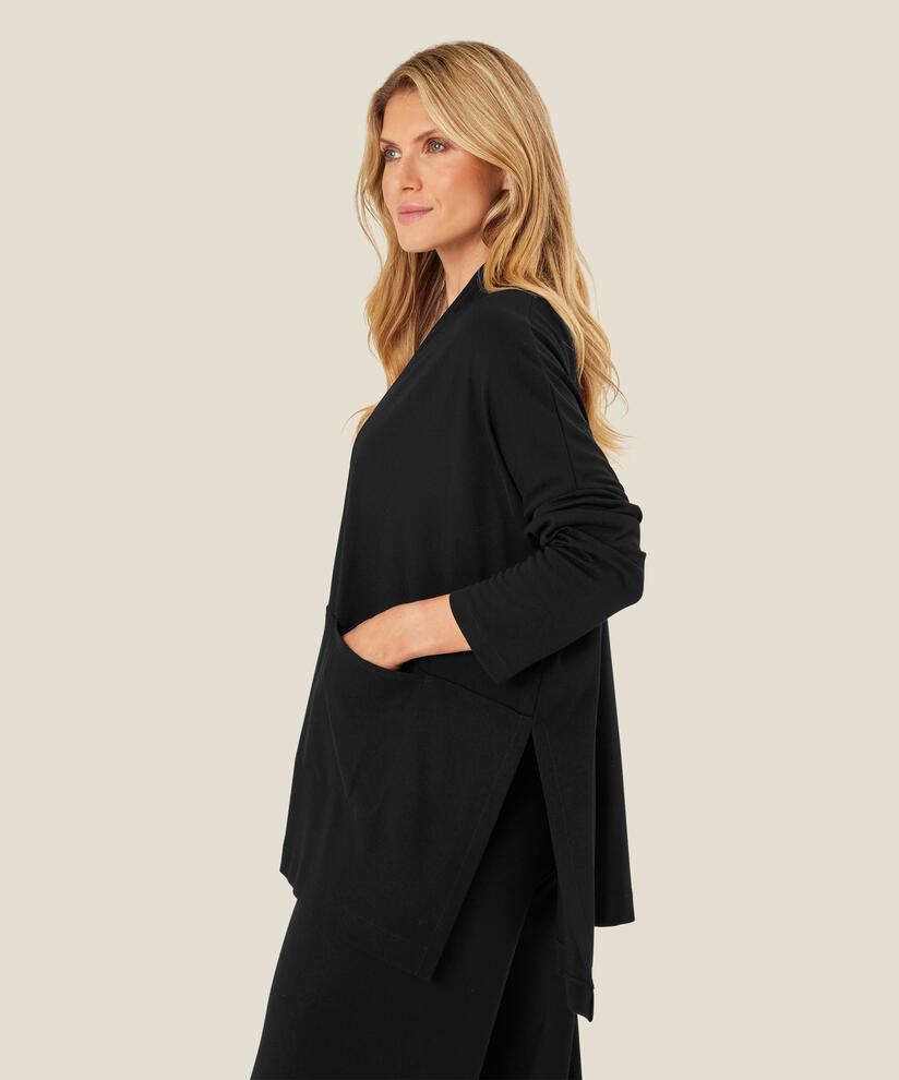 Joette JERSEY Cardigan, Black