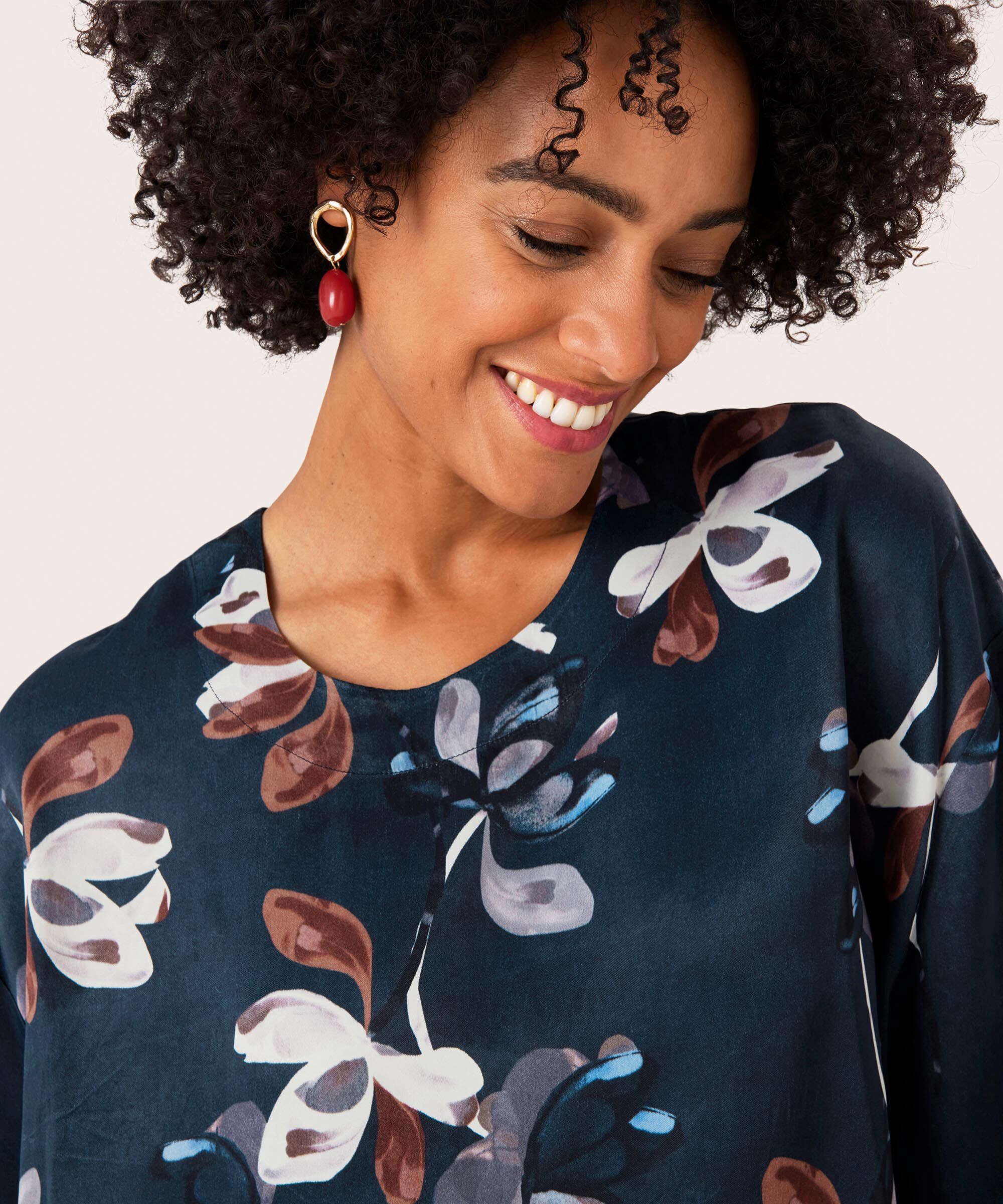 Rosalina Earrings, Paprika