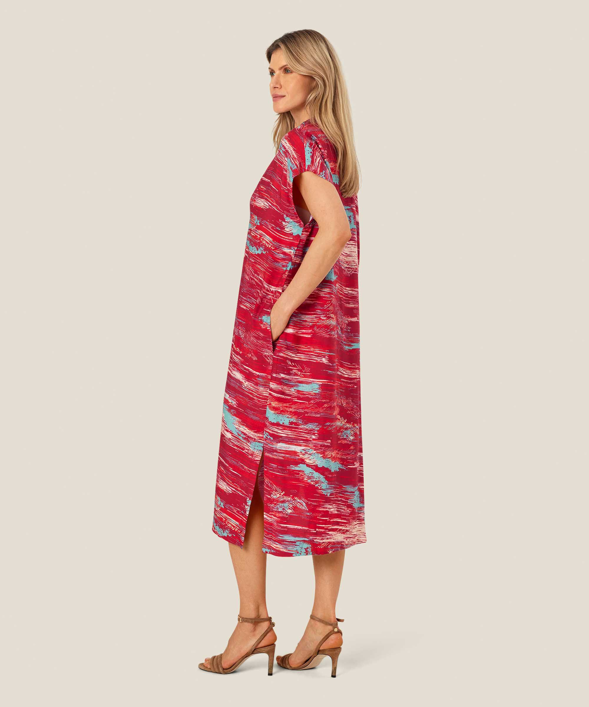Olivian Dress, Persian Red