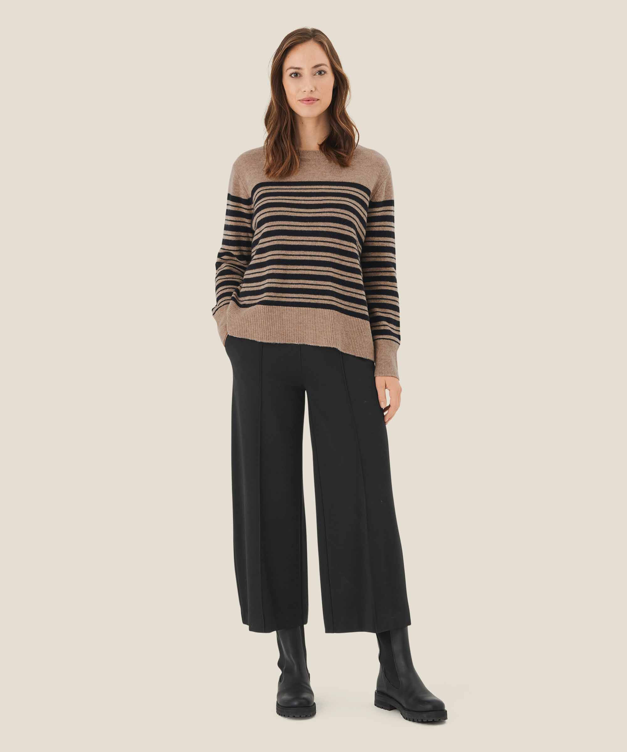 Fonny Jumper, Black/dijon