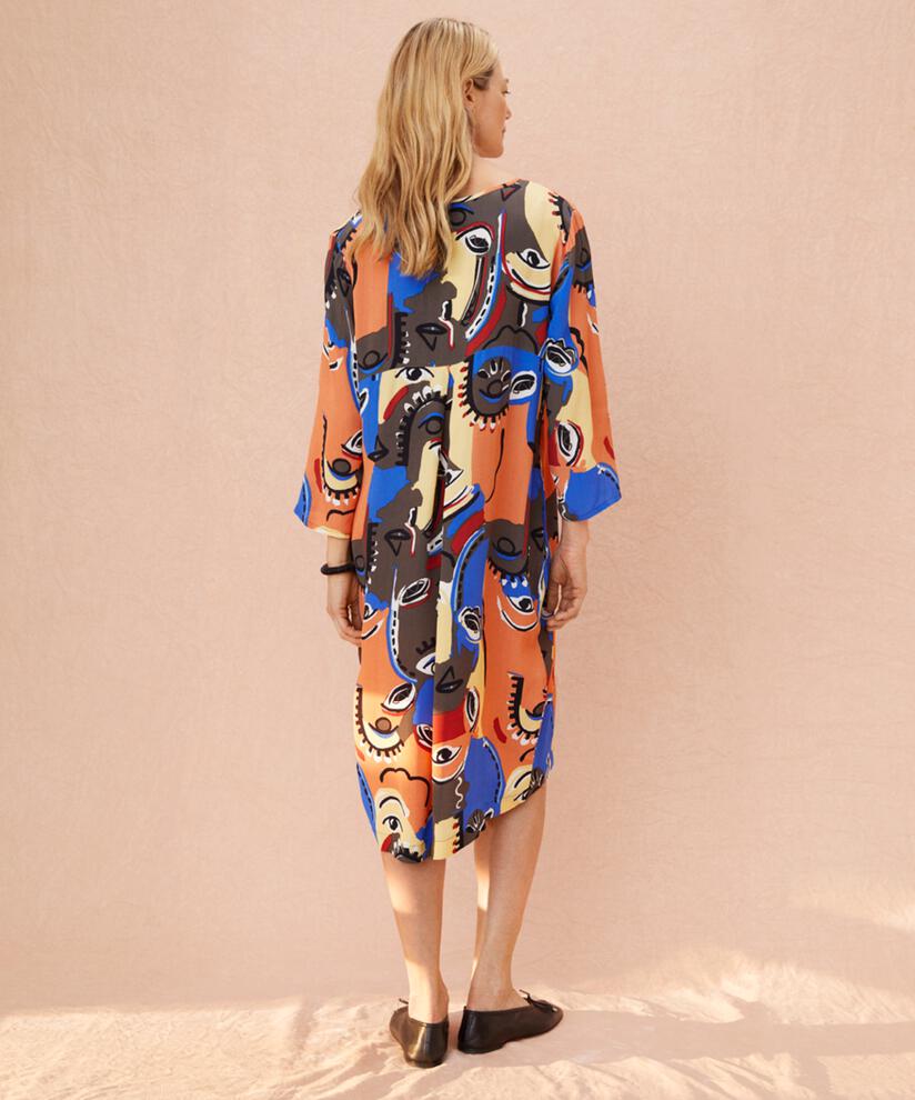 Nodetta Dress, Crocodile