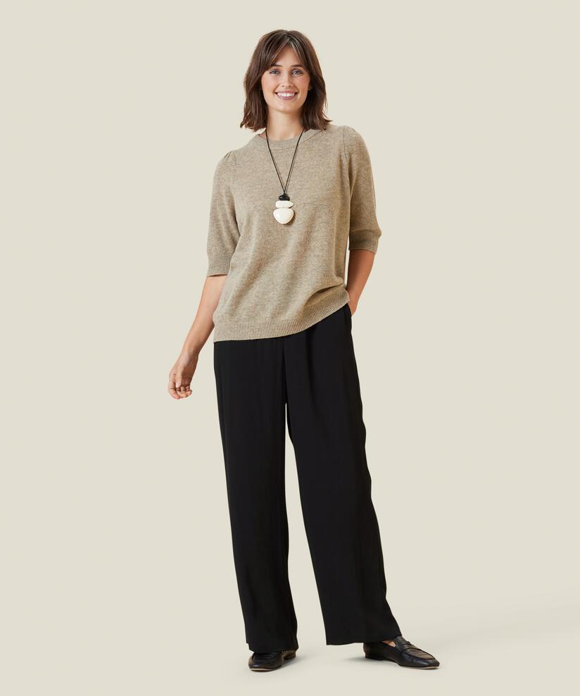FLORA TOP, Beige melange, hi-res