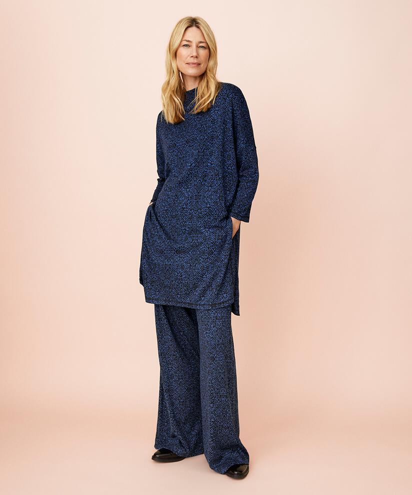 Gretha JERSEY Tunic, Sargasso Sea