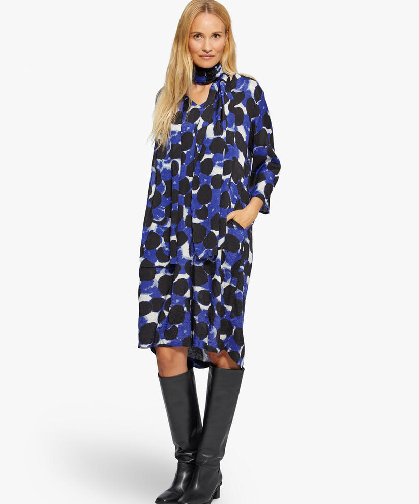 NODETTA DRESS, Clematis Blue