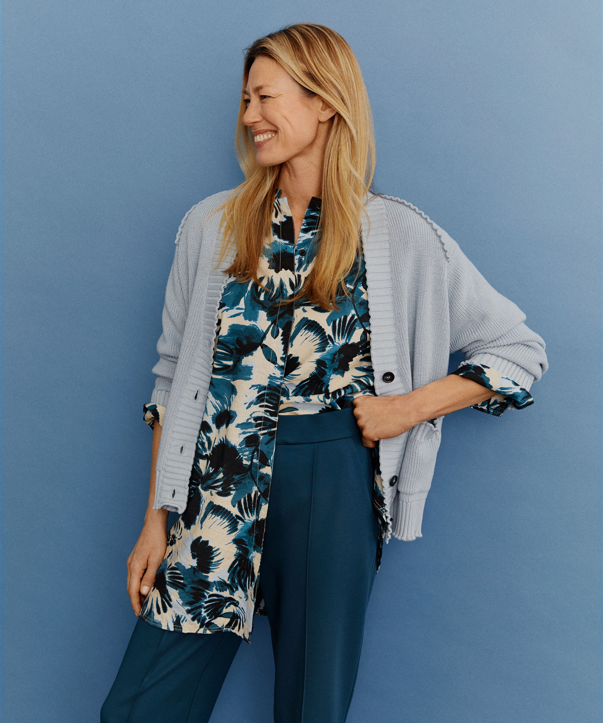 Pianas JERSEY Trousers, Reflect Pond