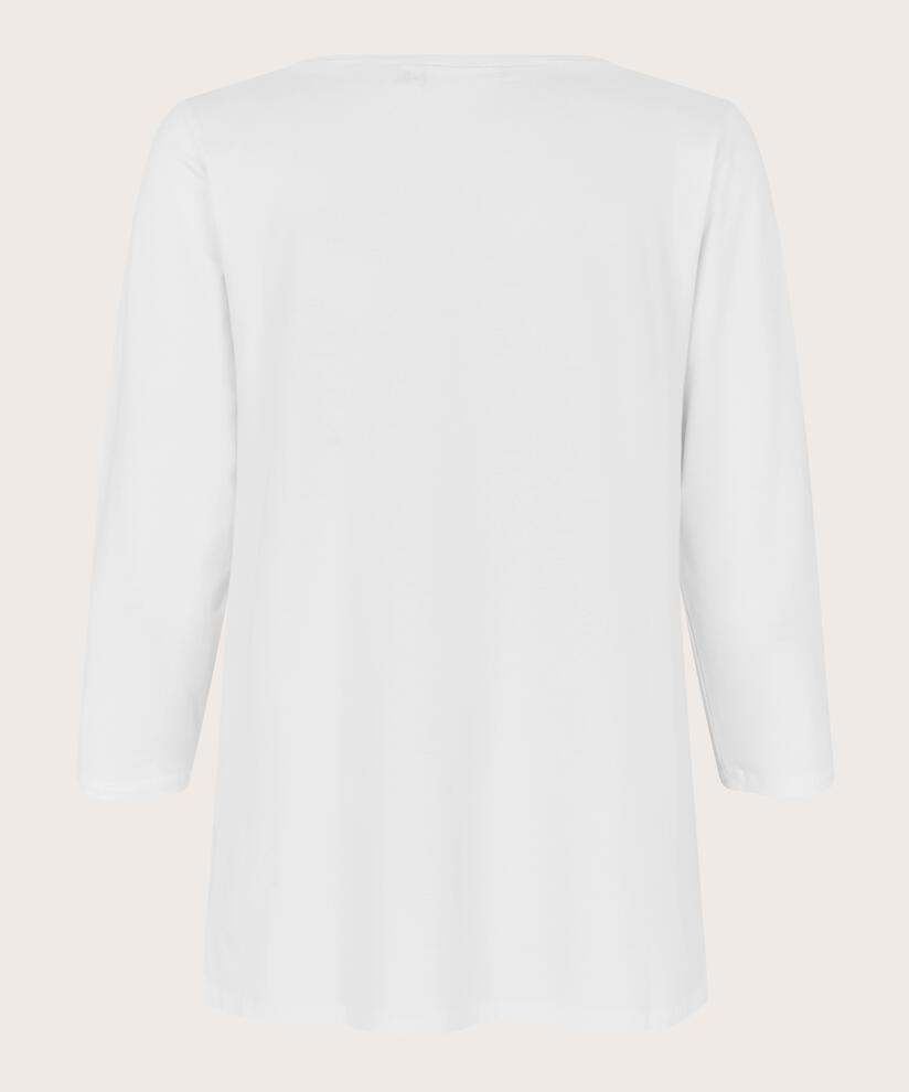 Cecille JERSEY Top, White