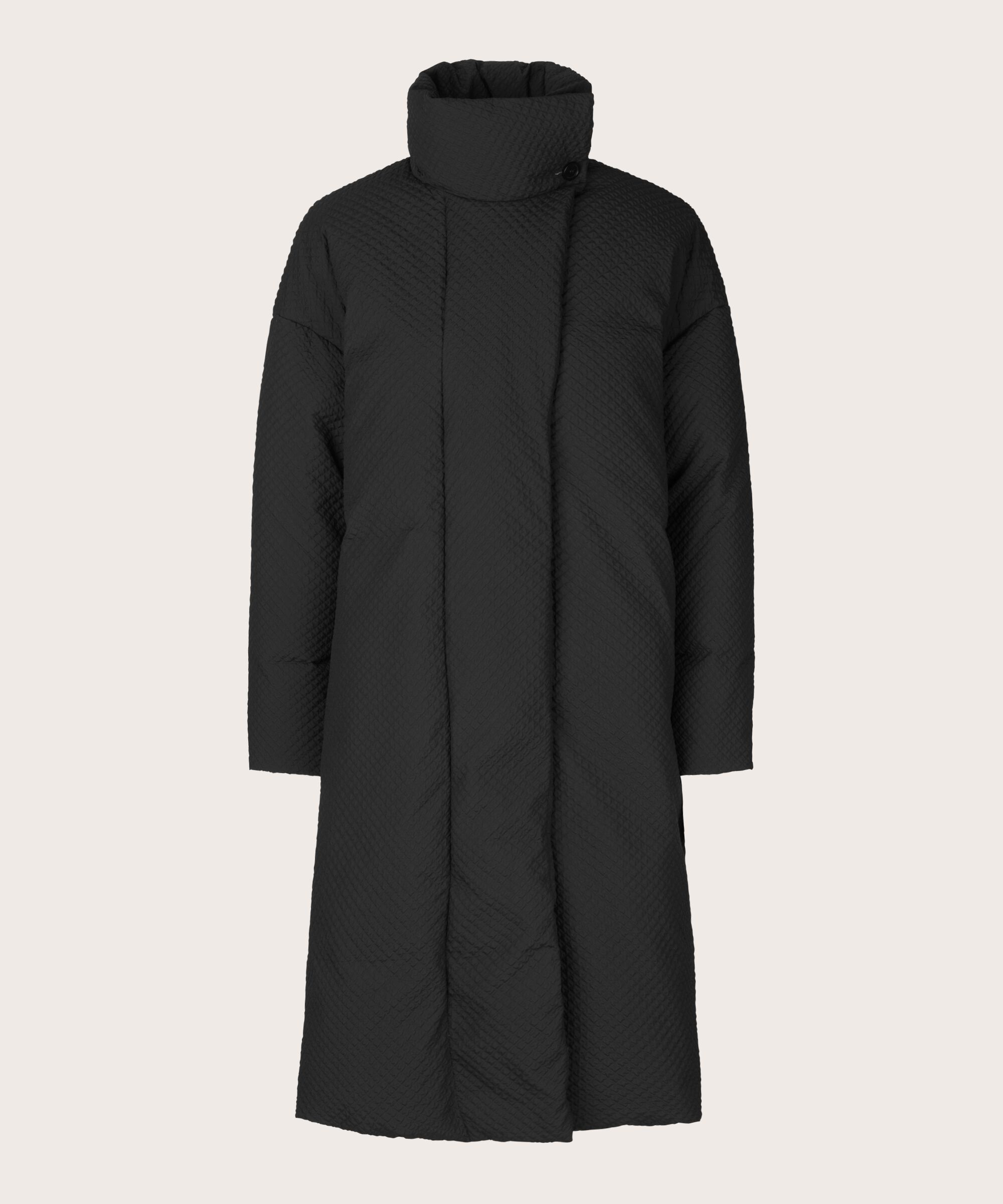 Tabine Down Coat, Black