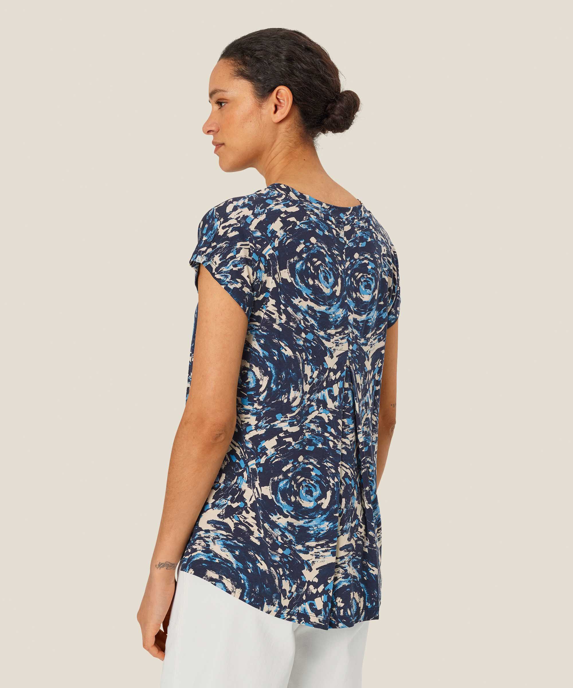 Efa JERSEY Top, Cendre Blue