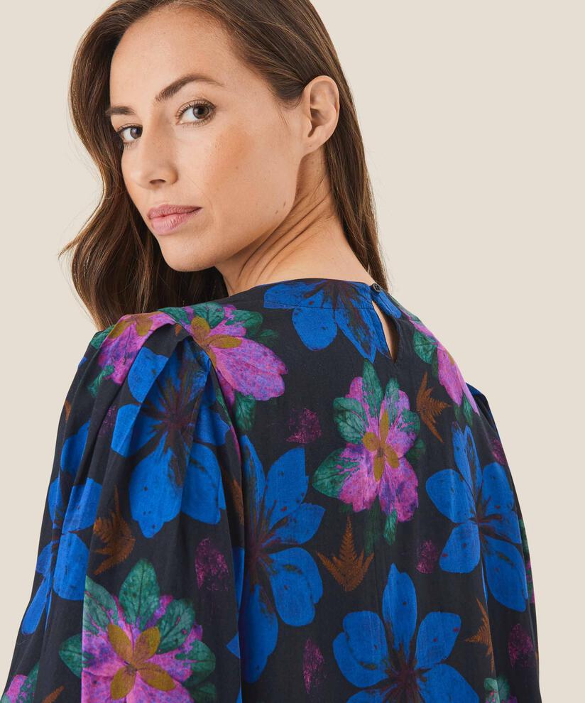 Brisa Blouse, Wild Aster