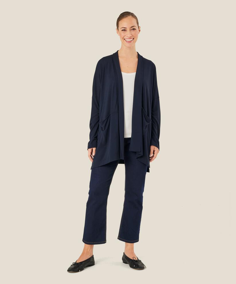 Joette JERSEY Cardigan, Navy
